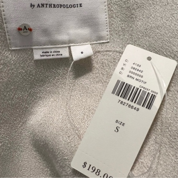 ANTHROPOLOGIE COW PRINT FAUX FUR COAT - Picture 7 of 7